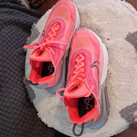 Nike women's Air Max 2090 running women's casual shoes worn 1x new🧡 - Picture 3 of 10
